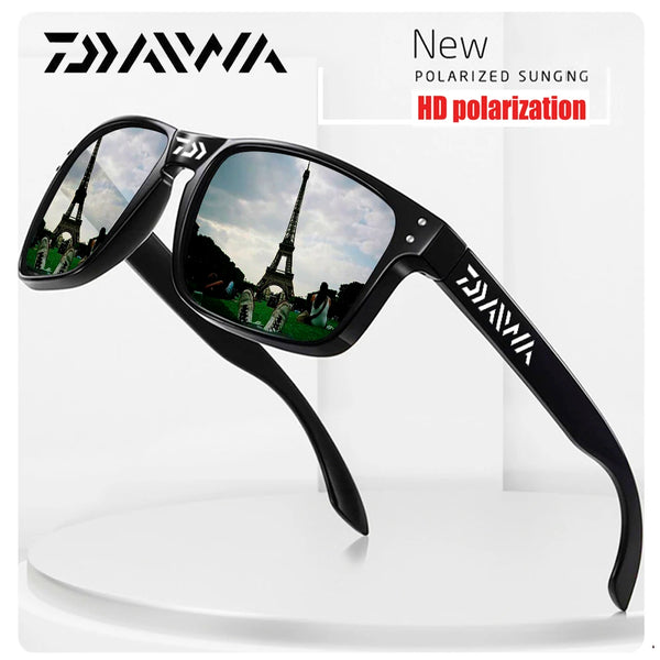 DAIWA Sports Fashion Polarized Sunglasses, True Film Colorful UV400, Suitable for Driving, Fishing, Mountaineering, Running, Out