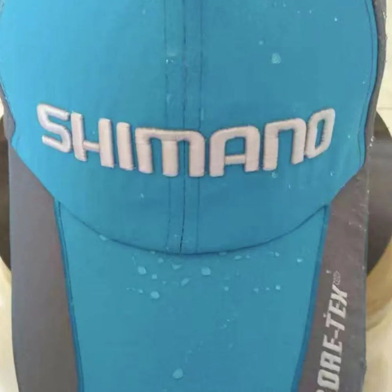 SHIMANO  Outdoors Fishing Hats Summer Autumn Breathable Sun Protection Fishing Caps Waterproof  Hiking Cap+Glasses+gloves