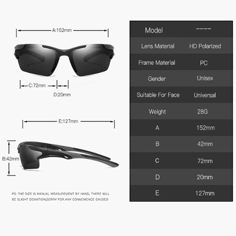 Shimano New Fashion Cool Men's and Women's Polarized Fishing Glasses Driving Bicycle Sports Glasses Sunglasses