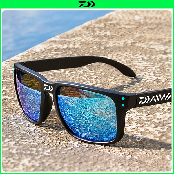 DAIWA Sports Fashion Polarized Sunglasses, True Film Colorful UV400, Suitable for Driving, Fishing, Mountaineering, Running, Out