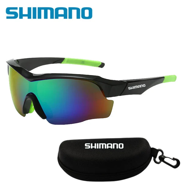 New SHIMANO Sports Sunglasses Outdoor Riding Sunglasses Windproof Glasses