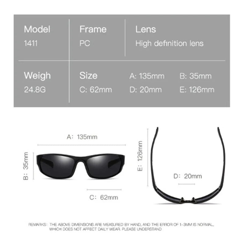 Shimano New Fashion Cool Men's and Women's Polarized Fishing Glasses Driving Bicycle Sports Glasses  Sunglasses