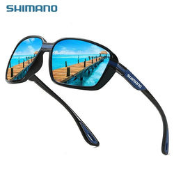 SHIMANO Fishing Glasses Outdoor Mountaineering Anti-ultraviolet Classic Polarized Sunglasses Riding Driving Sunglasses